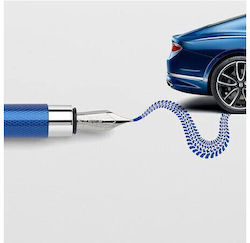 Faber-Castell Πένα Γραφής Medium Μπλε από Ατσάλ...