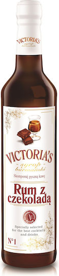 Victoria Cymes Sirup für Cocktails mit Geschmack von Schokolade 490ml