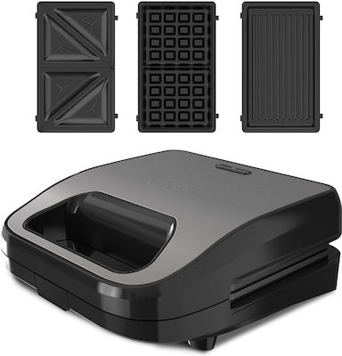 Black & Decker Sandwichmaker Grill 750W Gray