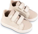 Babywalker Βαπτιστικά Δερμάτινα Sneakers Εκρού