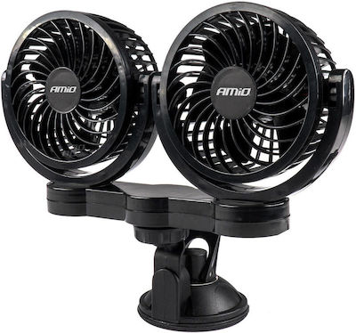 AMiO Double Car Fan 24V