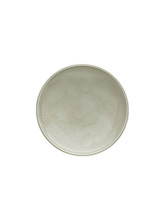 Schonwald Teller Suppe aus Porzellan Weiß mit Durchmesser 21cm