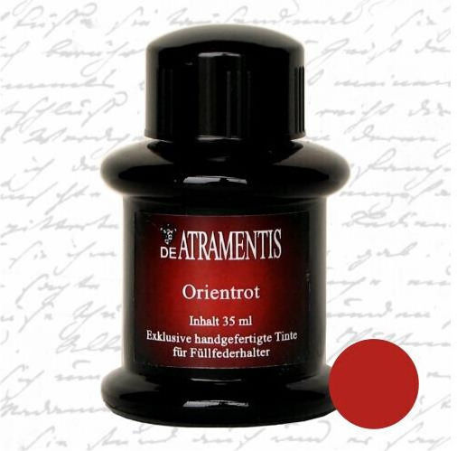 De Atramentis Ανταλλακτικό Μελάνι για Πένα Κόκκινο 45ml