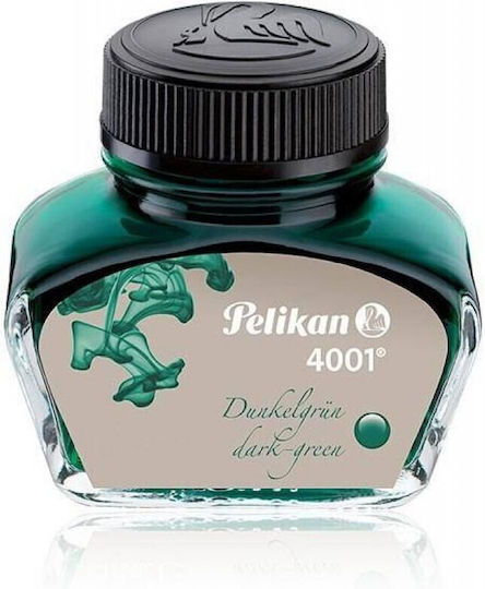 Pelikan 4001 Ανταλλακτικό Μελάνι για Πένα Πράσινο 62.5ml