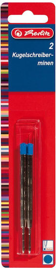 Herlitz 2 Replacement & Pen Inks for Pen Medium Red 8608804-KOK