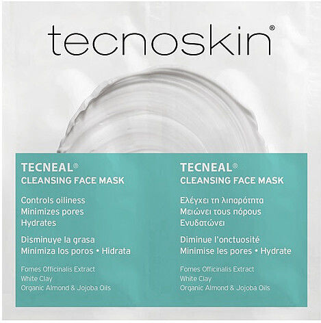 Tecnoskin Μάσκα Προσώπου 2 τμχ x 6ml