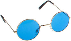 Blue Carnival Glasses