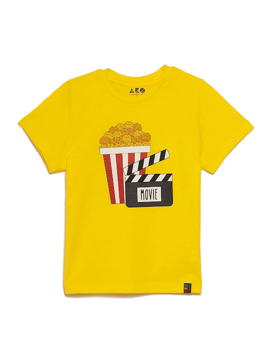 Παιδικό T-shirt Κίτρινο