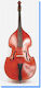 Stentor Double Bass Complete 3/4 3/4 4-String Acoustic