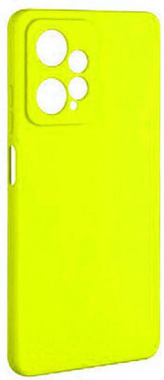 Back Cover Silicone 1.2mm Yellow (Nokia C31Realme C31)