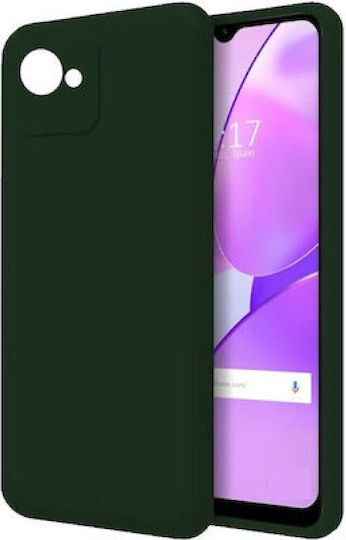 Matt Back Cover Silicone 1.2mm Green (Realme C30)