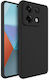 Soft Back Cover Σιλικόνης 2mm Μαύρο (Redmi Note 13 Pro 5G / Poco X6)