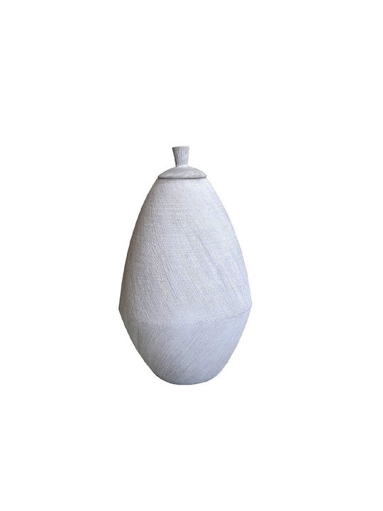 Espiel Decorative Vase White 31cm