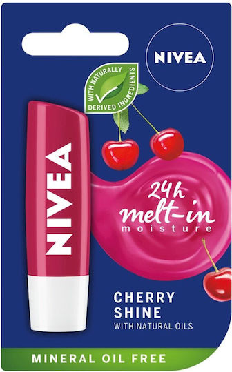 Nivea Fruity Shine Lip Balm SPF10 Cherry Shine 4.8gr
