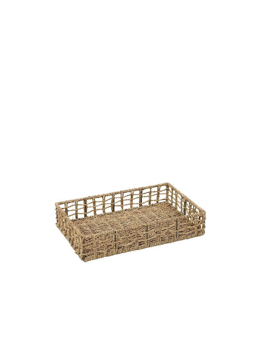Set of Decorative Baskets Straw with Handles Beige 12pcs Espiel
