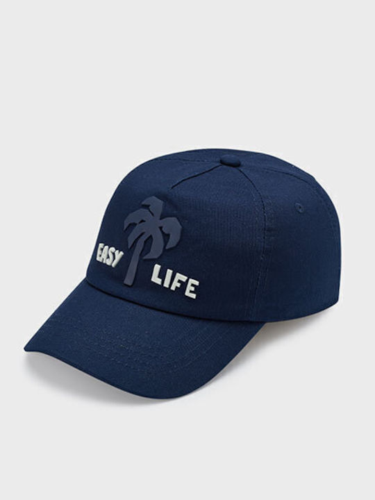 Mayoral Kinderhut Jockey Stoff Marineblau