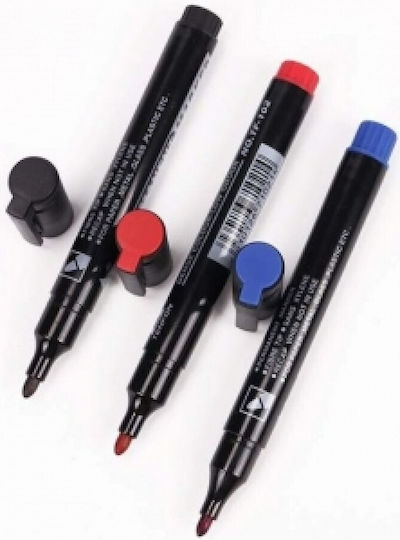 Black Red Ανεξίτηλος Μαρκαδόρος Μαύρο