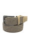 Elastic Men's Belt Knitted Beige