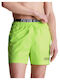 Calvin Klein Men's Swimwear Shorts Green Lime