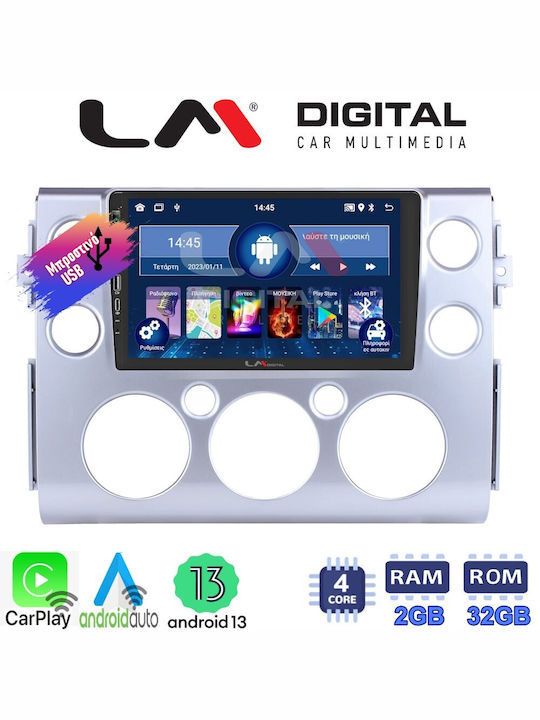 LM Digital Sistem Audio Auto Pentru Toyota FJ 2014> Bluetooth USB Wi-Fi GPS Apple CarPlay Android Auto