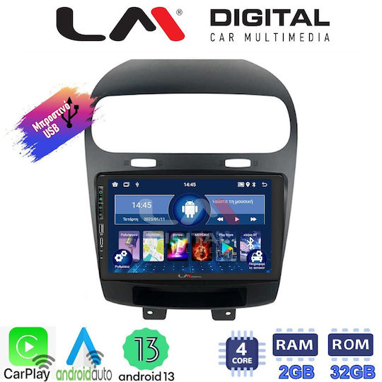 LM Digital Auto-Audiosysteme für Fiat Freemont 2008 Bluetooth USB Eingebautes Wi-Fi GPS Apple CarPlay Android Auto