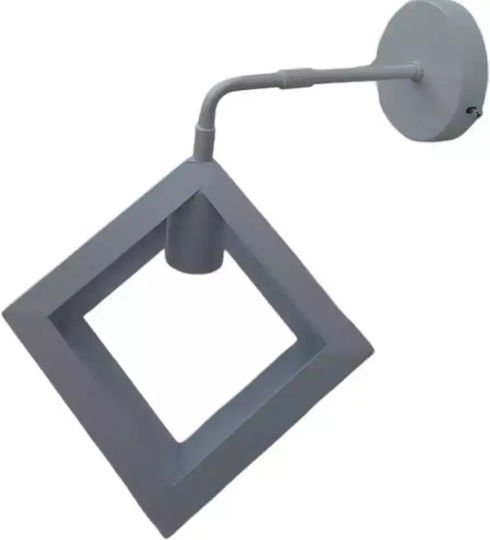 Stimeno Leuchte Wand mit Fassung E27 Weiß 16cm