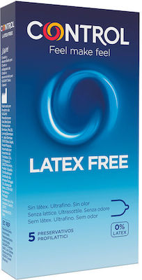 Control Feel Make Feel Condoms Latex Free 5pcs