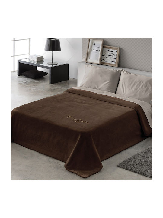 Pierre Cardin Roche 745 Κουβέρτα Ισπανίας Fleece Μονή 160x220εκ.