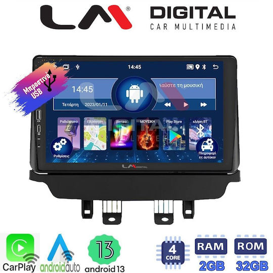 LM Digital Auto-Audiosystem für Mazda CX-3 2014 (Bluetooth/USB/Eingebautes Wi-Fi /3G/GPS/Apple CarPlay/Android Auto)
