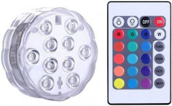 Waterproof Submersible Pool Light with Multicolour (RGB) Light fl-7254