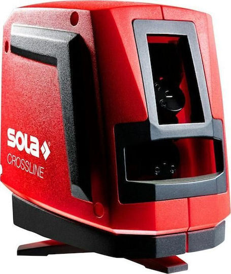 Sola Crossline Αυτορυθμιζόμενο Γραμμικό Αλφάδι Laser Κόκκινης Δέσμης 1.5V με Εύρος Εργασίας 20m