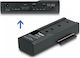 DeLock Dockingstation für 2 Festplatten SATA 2.5" / M.2 (2230)" / M.2 (2242)" / M.2 (2260)" / M.2 (2280)" mit USB-C / Thunderbolt Verbindung (64252)