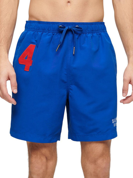 Superdry D2 Ovin Vintage Polo Ανδρικό Μαγιό Σορ...