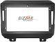 DIN Fascia Panels 2 Din Wiring & Canbus Box Compatible with Screen 9" for Jeep Wrangler 2018-2023