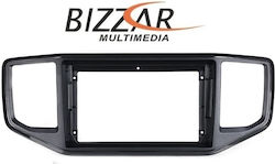 DIN-Verkleidungsplatten 2 Din & Verkabelung Kompatibel mit Bildschirm 9" für Volkswagen Amarok 2017-2022
