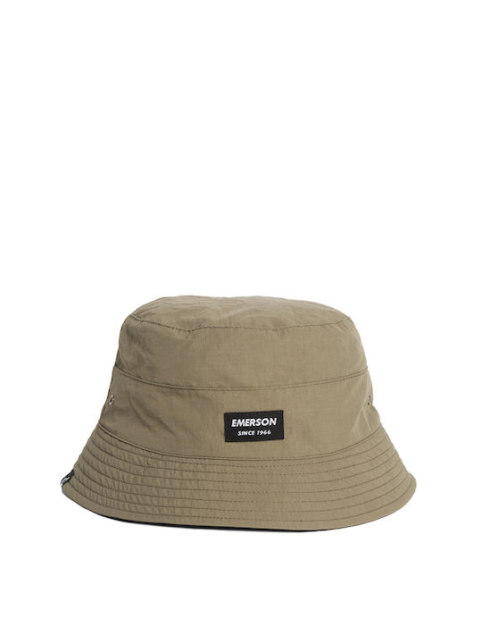 Emerson Υφασμάτινo Καπέλο Bucket Khaki Blue Black