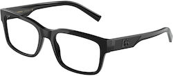 Dolce & Gabbana Acetate Eyeglass Frame Black