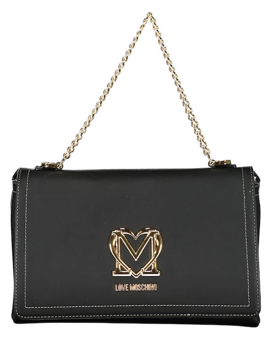 Moschino Damen Tasche Schulter Schwarz