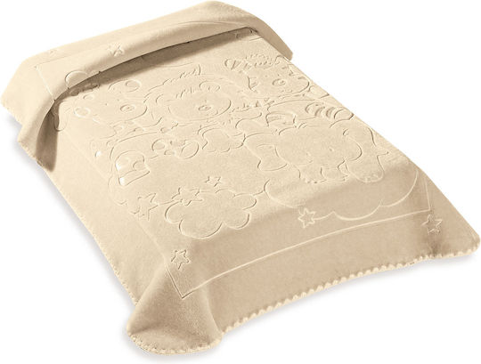 Belpla Одеяло Испания Детско легло Бежов Beige 110x140см.