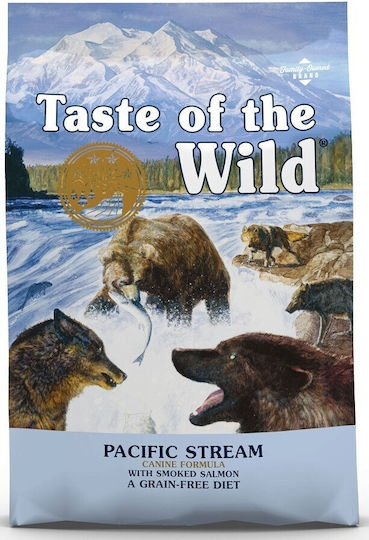 Taste Of The Wild Taste Wild Pacific Stream 18kg Hrană Uscată pentru Câini fără Gluten cu Somon