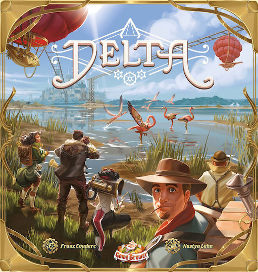 Brettspiel Delta für 2-4 Spieler 12+ Jahre (EN) Game Brewer