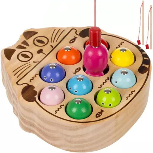 Holz Interaktives Spielzeug Angelspiel Für 3+ Jahre (Verschiedene Designs) 1St