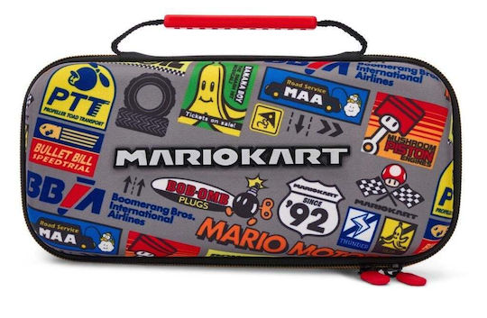 PowerA Πλαστική Θήκη Μεταφοράς Mario Kart για Κονσόλα Switch