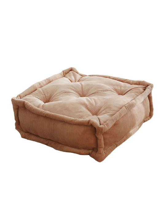 Bean Bag Bolster Waterproof Biskuvi Camel 55x55...