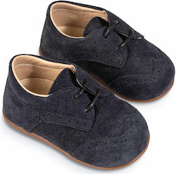 Babywalker Blue Baptism Oxfords