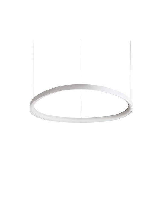 Ideal Lux Gemini Pendant Light Two-Light White