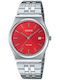 Casio Collection Women's Watch Chronograph with Silver Metal Bracelet