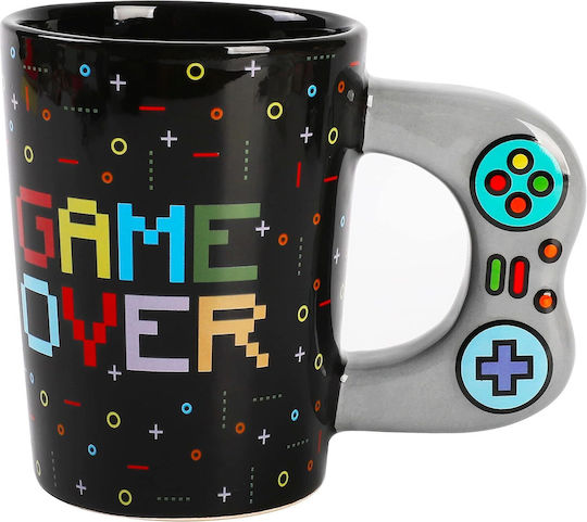 Game Over Ein Einzigartiges Tasse Kaffee Keramik Braun