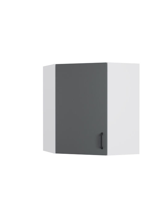 Modest Cabinet Wall Charcoal 60x30x72pcs