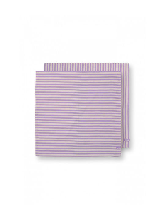 PiP Studio Towel from 100% Cotton in Purple Color 65x65cm